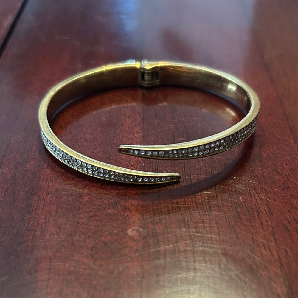 Michael Kors Gold Bracelet with Silver Accents